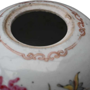 Chinees porseleinen theepotje, Famille Rose, 18e eeuw, Qianlong