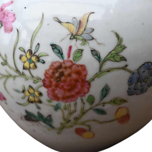 Théière en porcelaine chinoise, Famille Rose, Qianlong XVIIIe s