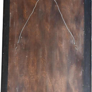 Knitter Duro, vintage geglazuurde keramische spiegel, Belgisch ontwerp ca 1970