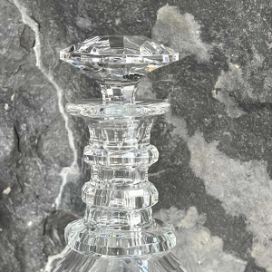 Cristallerie de Vonêche (Val Saint Lambert), carafe à vin en cristal taillé, fin 19ème