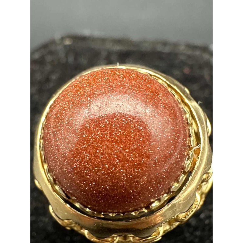 Rotating System Ring Set With Rhodochrosite