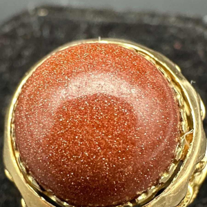 Rotating System Ring Set With Rhodochrosite