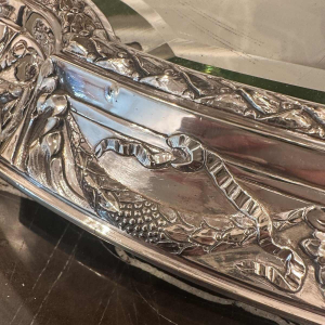 Hanau, especially in solid silver German work from the end of the 19th century