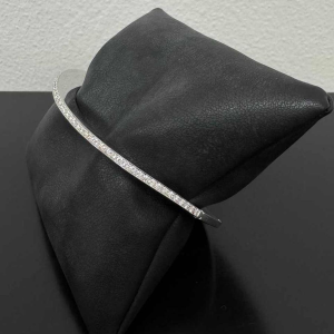 Bracelet in 18kt white gold & diamonds