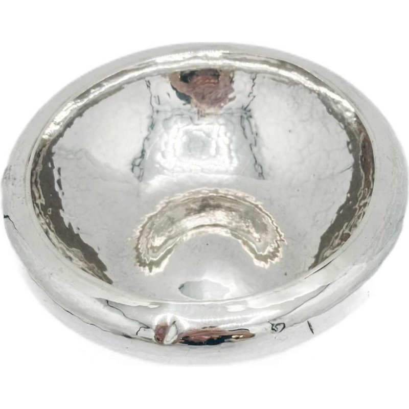 Omar Ramsden 1923 , Coupe En Argent Martelé Par L'orfèvrerie Art And Craft