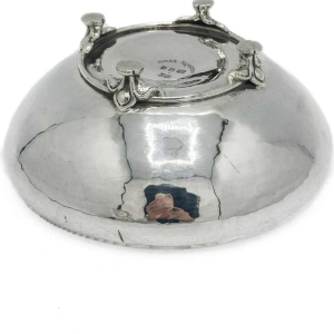 Omar Ramsden 1923, Hammered Silver Cup By Art And Craft Goldsmith