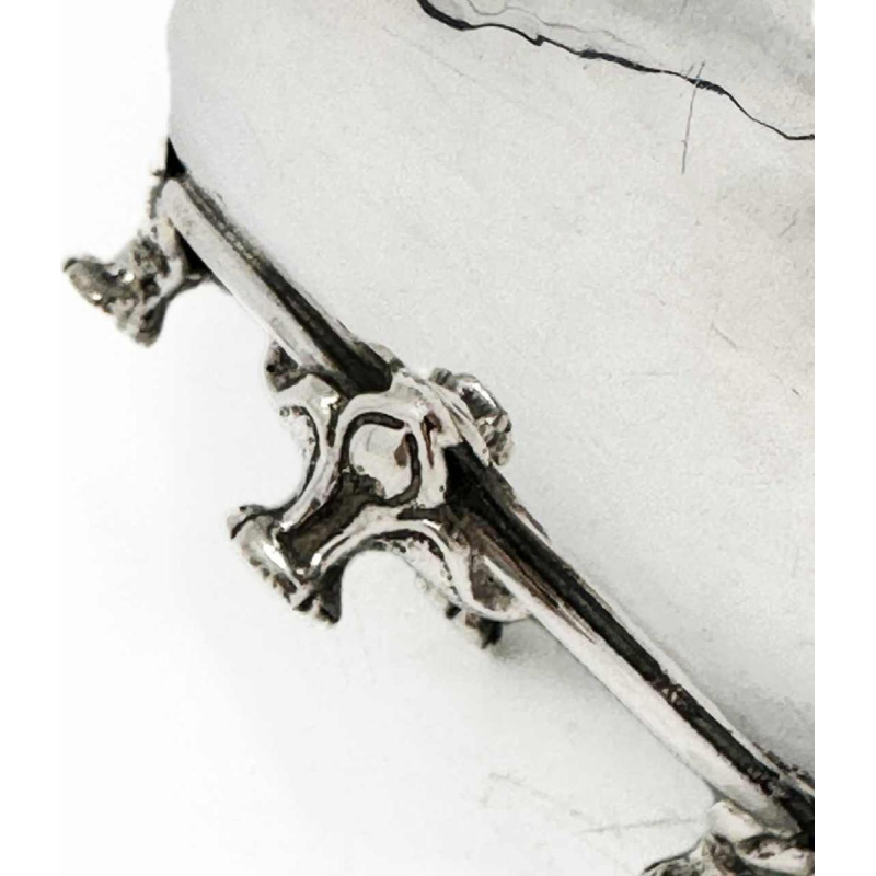 Omar Ramsden 1923 , Coupe En Argent Martelé Par L'orfèvrerie Art And Craft