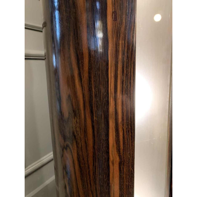 DE COENE FRERES, Art Deco Light Column, Macassar Ebony, 1925