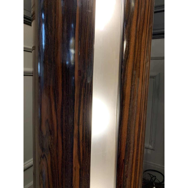 DE COENE FRERES, Art Deco Lichte Kolom, Macassar Ebbenhout, 1925