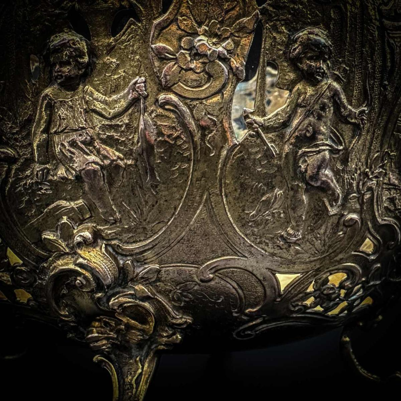 Silver gilt centrepiece 800/1000, Germany 19th century