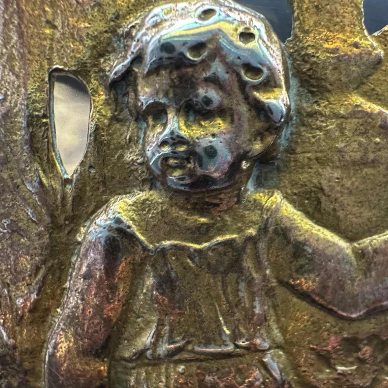 Centre de table en argent vermeil 800/1000, Allemagne 19ème siècle