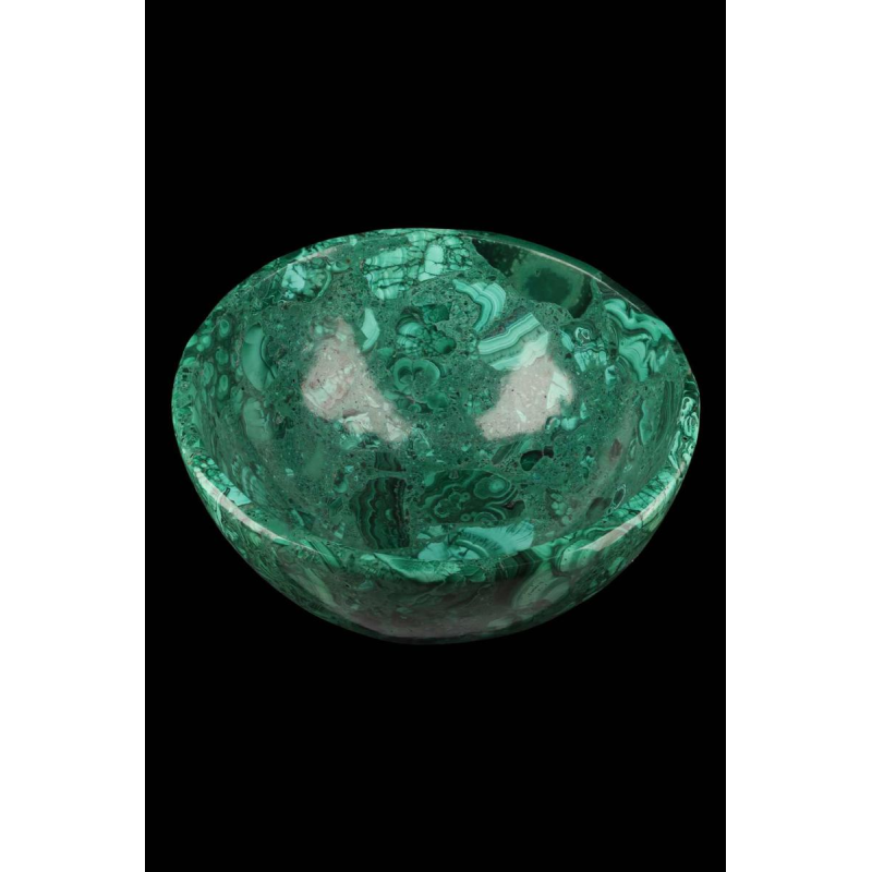 Bonbonnière couverte en malachite