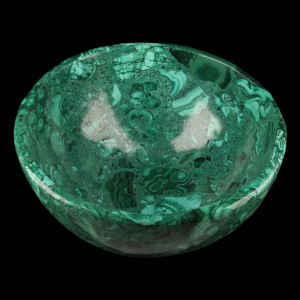 Bonbonnière couverte en malachite