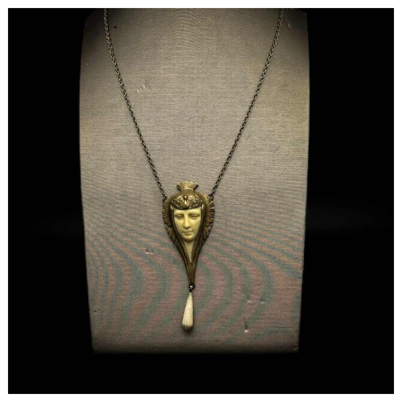 Art Nouveau-halsketting, circa 1900