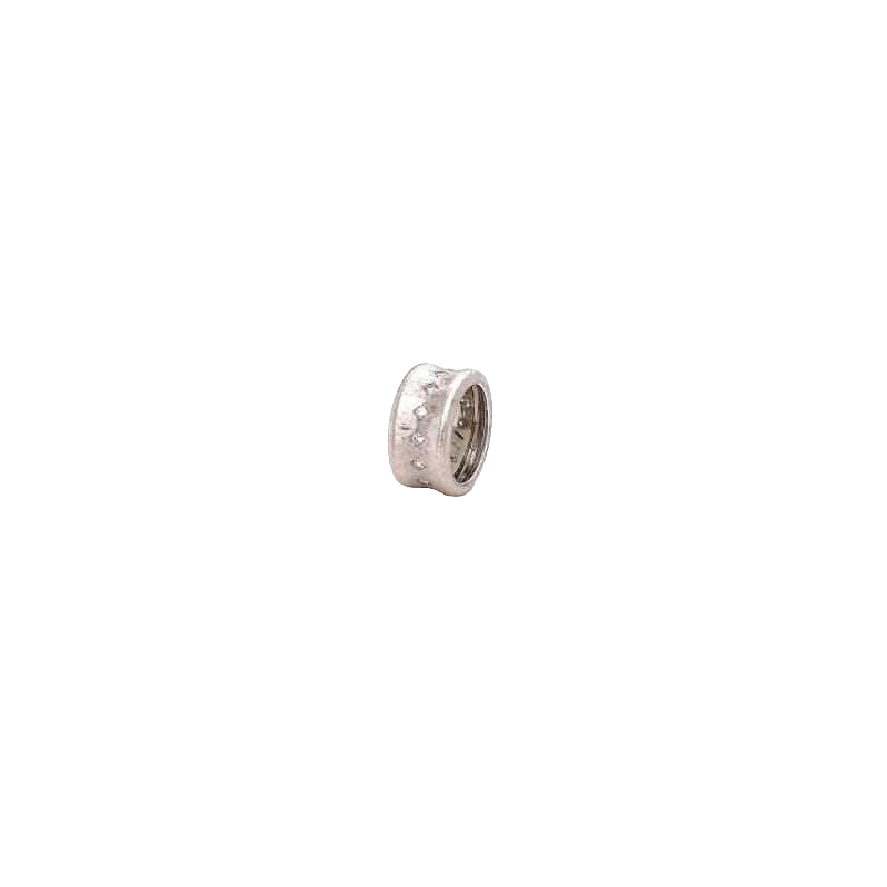 White gold ring with diamonds