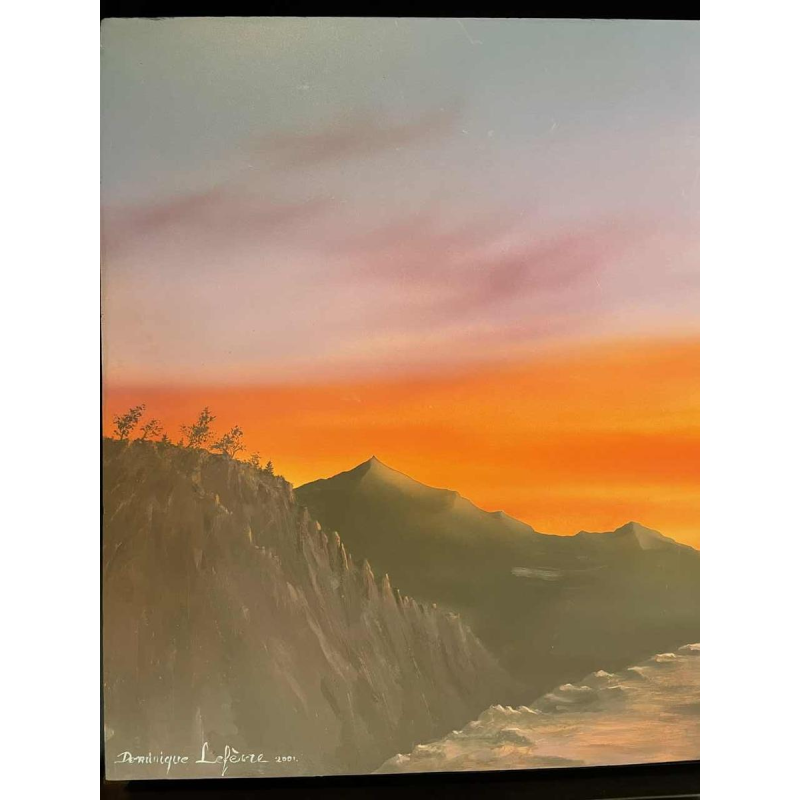 Dominique LEFEVRE Le musicien qui joue avec l'écho -2004 (De muzikant die met echo's speelt)