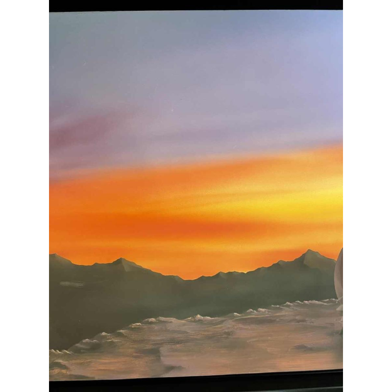 Dominique LEFEVRE Le musicien qui joue avec l'écho -2004 (De muzikant die met echo's speelt)