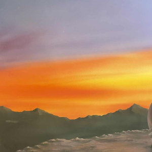 Dominique LEFEVRE Le musicien qui joue avec l'écho -2004 (De muzikant die met echo's speelt)