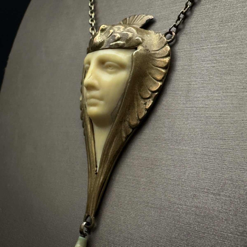 Art Nouveau-halsketting, circa 1900