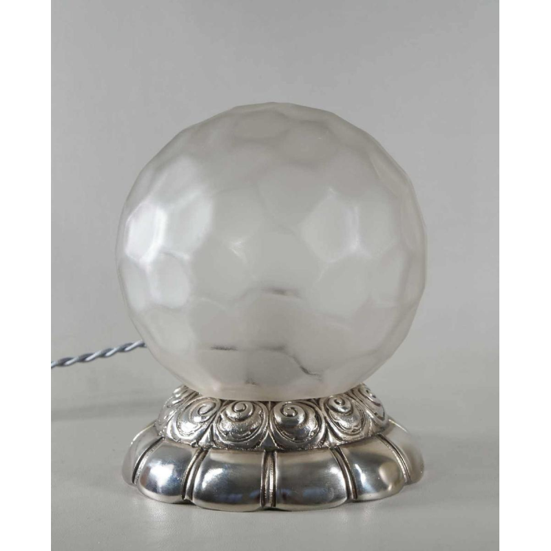 Genet et Michon : paire des lampes art déco. France 1930