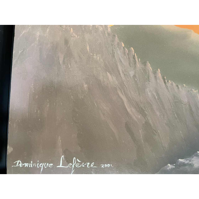 Dominique LEFEVRE Le musicien qui joue avec l'écho -2004 (De muzikant die met echo's speelt)