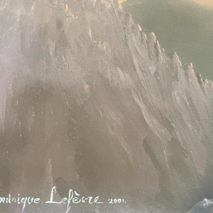 Dominique LEFEVRE Le musicien qui joue avec l'écho -2004 (De muzikant die met echo's speelt)