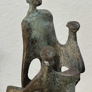 Max Seiz, sculpture en bronze « Familie II »