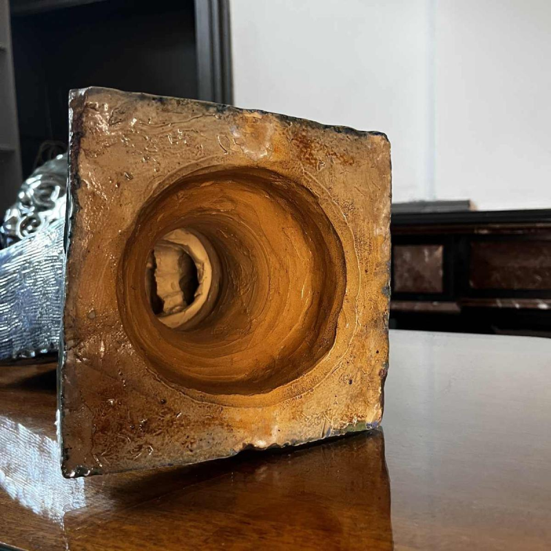 Louis Gustave Cambier & Roger Guérin, sculpture ‘ Bust of a young boy ’ salted stoneware, Bouffioulx ca 1925