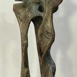 Max Seiz, "Familie II" bronzen sculptuur