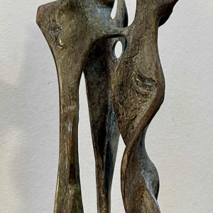 Max Seiz, sculpture en bronze « Familie II »