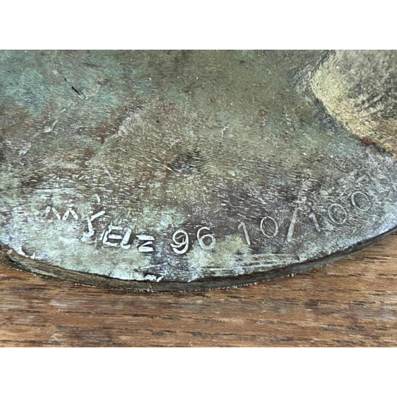 Max Seiz, bronze sculpture "Familie II"