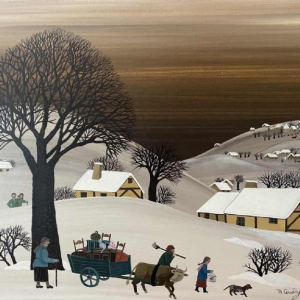 Thérèse COUSTRY (1950-): "Le déménagement" (The move)