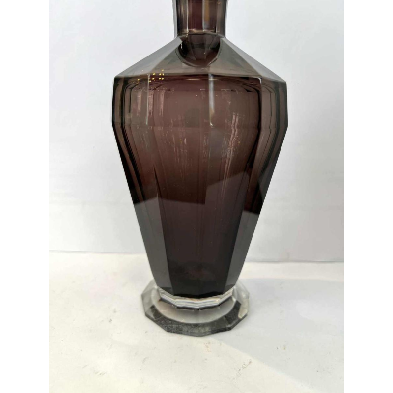 Val Saint Lambert, carafe à liqueur Art Déco modèle Montmartre