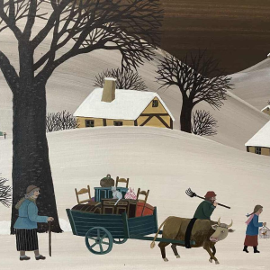 Thérèse COUSTRY (1950-): "Le déménagement" (The move)