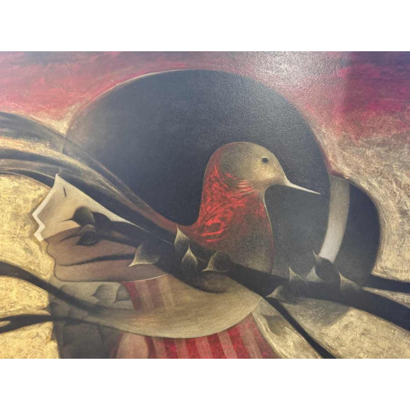 Maurice MUSIN « Autumn storm » painting oil on panel