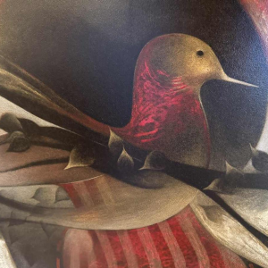 Maurice MUSIN « Autumn storm » painting oil on panel