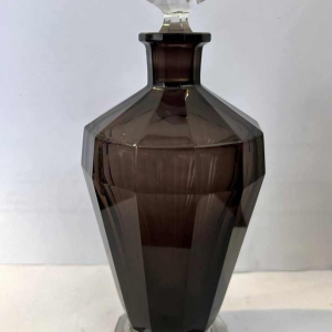 Val Saint Lambert, carafe à liqueur Art Déco modèle Montmartre