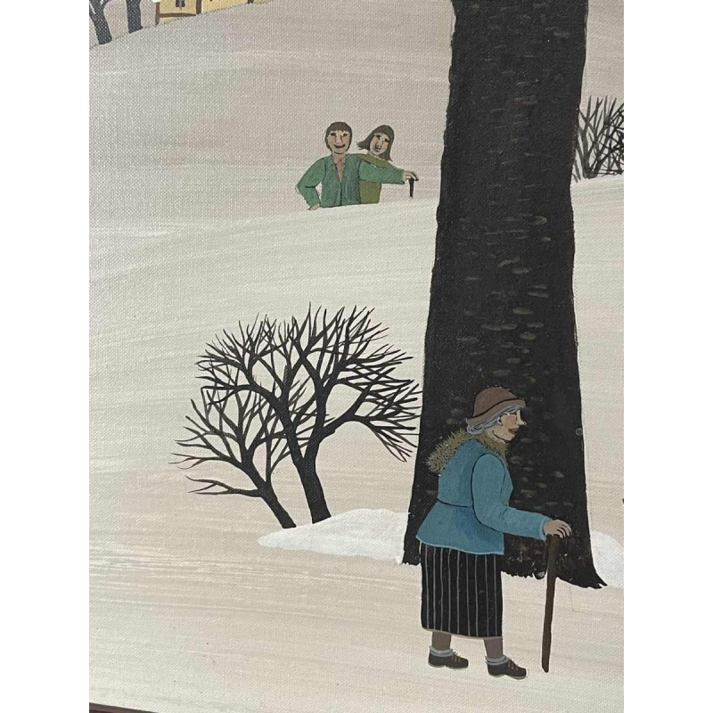 Thérèse COUSTRY (1950-): "Le déménagement" (The move)