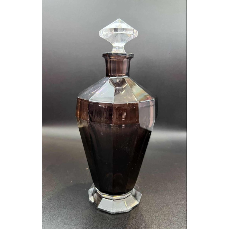 Val Saint Lambert, Art Deco liqueur decanter model Montmartre