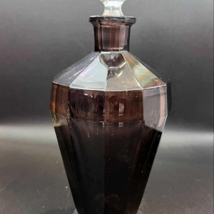 Val Saint Lambert, carafe à liqueur Art Déco modèle Montmartre