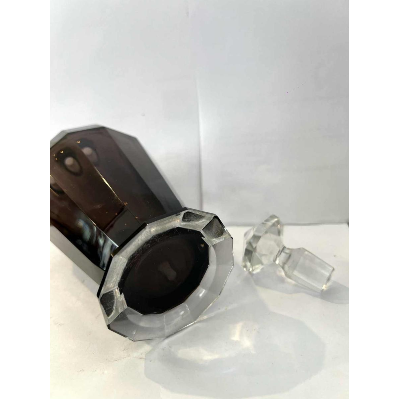 Val Saint Lambert, Art Deco liqueur decanter model Montmartre