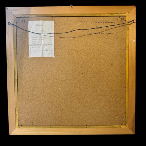 Maurice MUSIN « Herfst onweer » schilderij olie op paneel