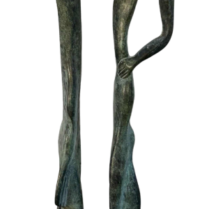 Max Seiz, sculpture en bronze « La Rencontre »