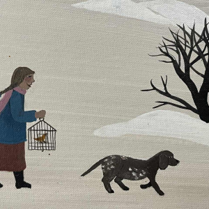 Thérèse COUSTRY (1950-): "Le déménagement" (The move)