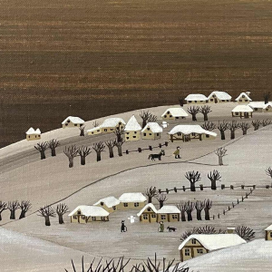 Thérèse COUSTRY (1950-): "Le déménagement" (De verhuizing)