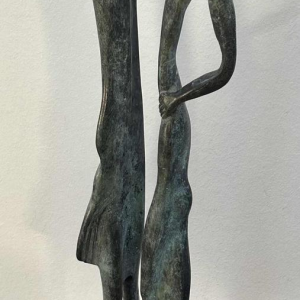 Max Seiz, bronze sculpture "La Rencontre