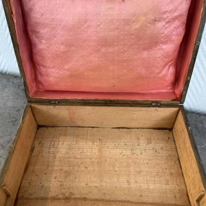 Coffret en Bois de Spa - Jolités de Spa - décor chinois laqué noir, XVIIIe siècle