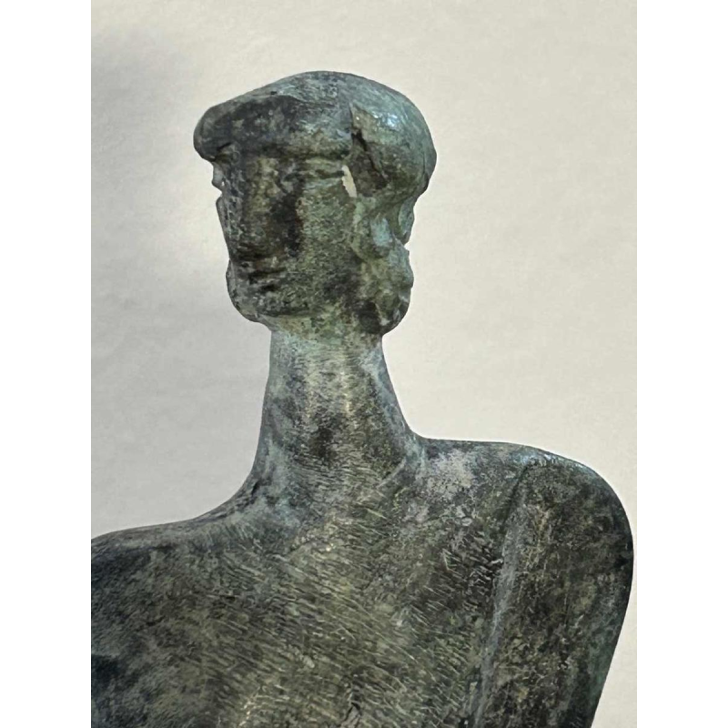 Max Seiz, bronze sculpture "La Rencontre
