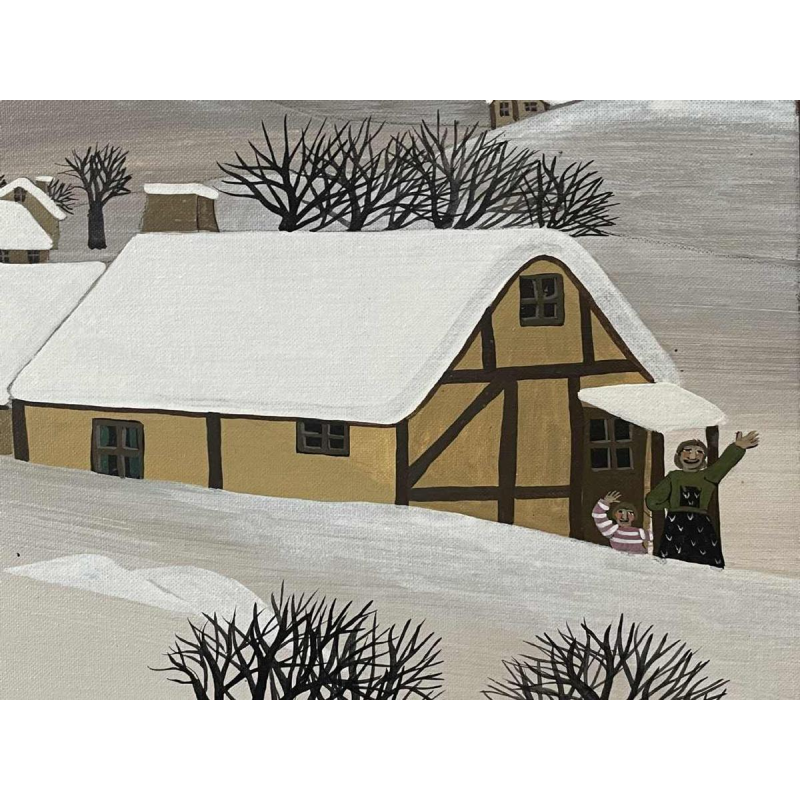 Thérèse COUSTRY (1950-): "Le déménagement" (De verhuizing)