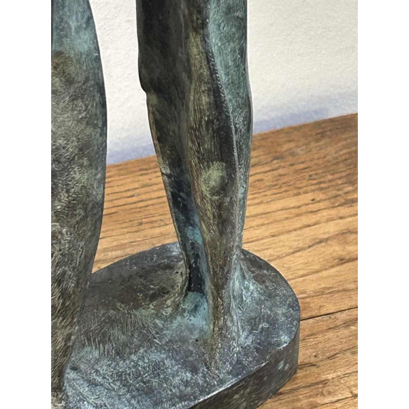 Max Seiz, bronze sculpture "La Rencontre